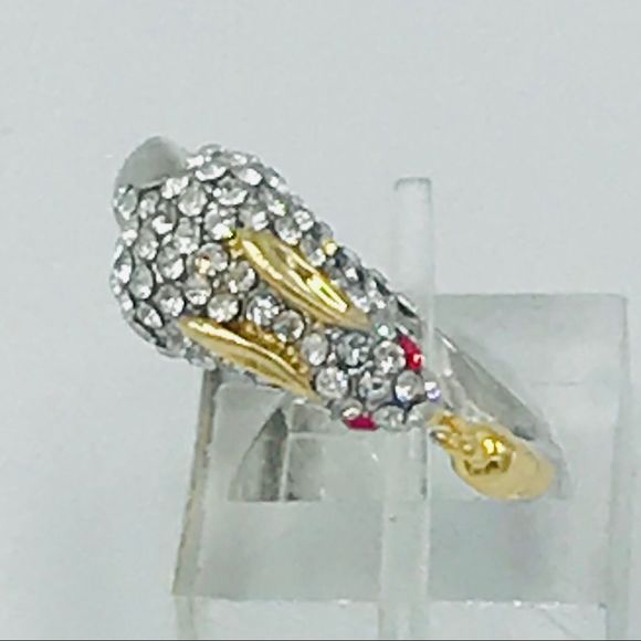 BUNNY RABBIT CZ RING - Picture 4 of 7
